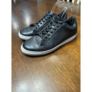 Thursday Boot Co. Shoes Mens Size 9.5 Black Leather Low Top Everyday Sneaker